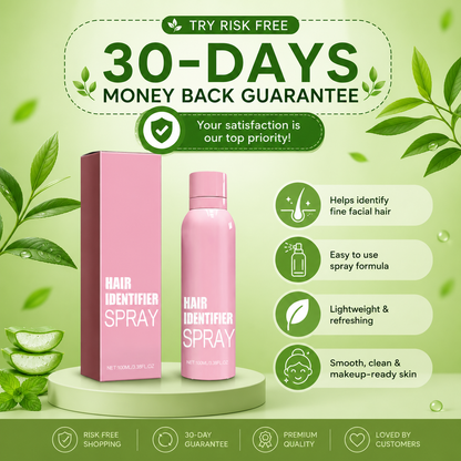 Hair Identifier Spray Reveal Invisible Facial Hair Instantly