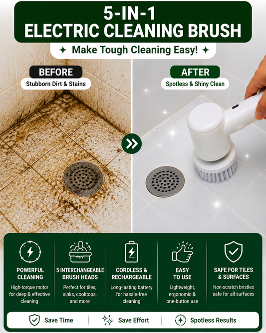 5-in-1 Electric Cleaning Brush