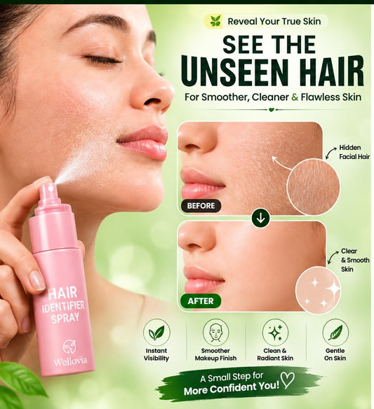 Hair Identifier Spray Reveal Invisible Facial Hair Instantly